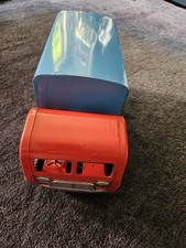 1950 Metal LKW  mit Pferde Anhanger gute Zustand 45cmn lang 25cm Hohe alles Orig