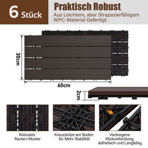 Terrassenfliesen 30x60 - , cm