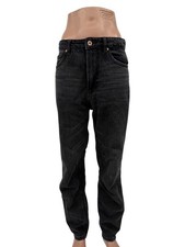 Bershka mom Jeans schwarz grau