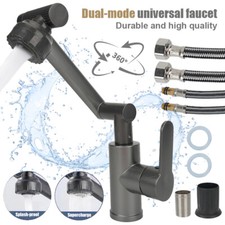 Edelstahl Waschtischarmatur