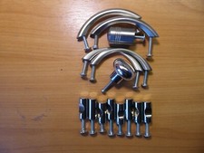 (6) Schrank Griffe Chrome 14 Stück