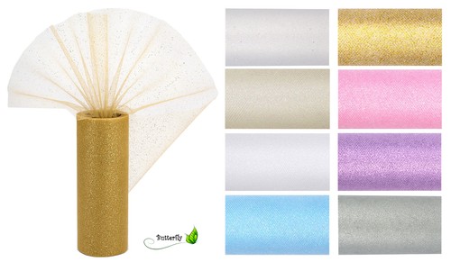 Glitzer tüll 15cm - glitzer,