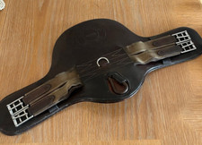 Butet Stud Sattelgurt für Mono Flap Sattel 60 cm goldfarben braun gebraucht