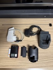 Swissphone Quattro XL mit Alarmzeitschaltuhr Ladestation und Gürtel Tasche