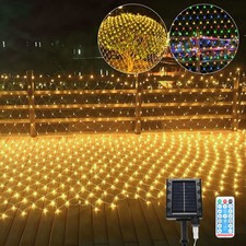 Solar Lichternetz Pavillon