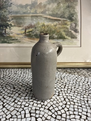 Antiker steinzeug flasche - steinzeug, um