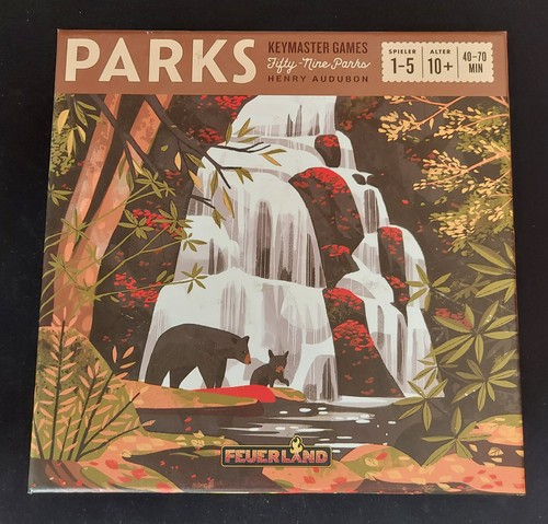 Parks brettspiel feuerland - brettspiel,