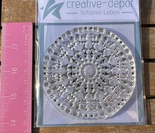 CREATIVE DEPOT Stempel RUNDER SCHWEDEN HINTERGRUND, Dala Pferde