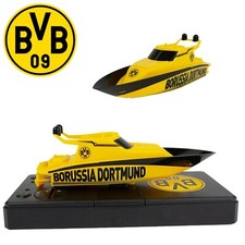 BVB Racing Yacht RC Boot Fanartikel Borussia Dortmund Speedboat Ferngesteuert