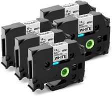 5 PK For Brother P-Touch