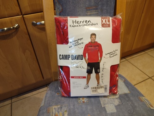 Camp david kapuzenpullover - david,