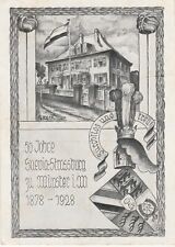 Studentika 1928 Corps Suevia Straßburg Münster Studentica Stiftungsfest KSCV