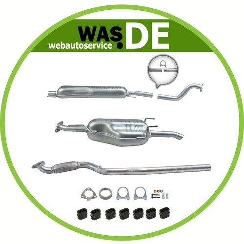Auspuffanlage komplett opel - auspuffanlage,