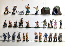 Germanien. Szenen aus dem Dorf, Heinrichsen 30mm Flachfiguren
