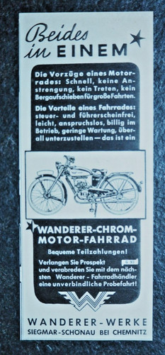 Wanderer chrom motor - wanderer,