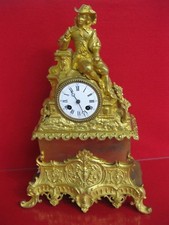 Kaminuhr Podest Uhr Bronze