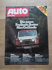 Auto Zeitung 13/1977 Rover 3500 - Geländewagen - 50 Jahre Nürburgring - Sanglas