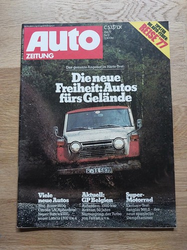 Auto zeitung 1977 rover - auto,