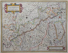 Coloniensis Archiepiscopatus - Erzbistum  Köln - Willem Janszoon Blaeu - 1640