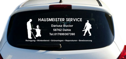 Hausmeister service werbung - hausmeister,