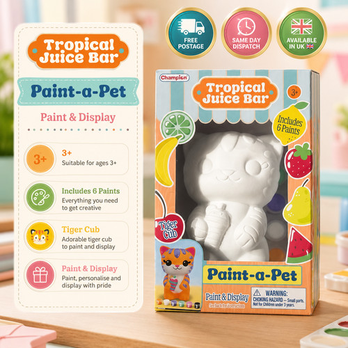 Paint pet bastelset tropical - bastelset,