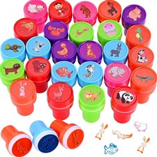 Stempelset Kinder Tiere, runde