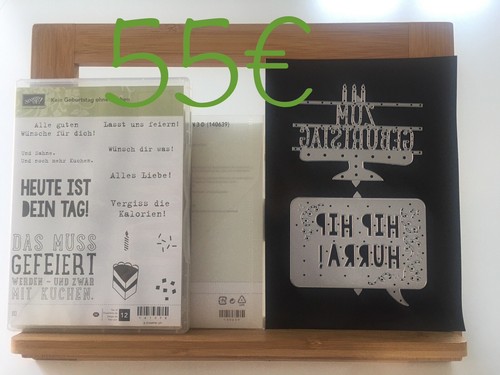 Stampin kein geburtstag - stampin, up