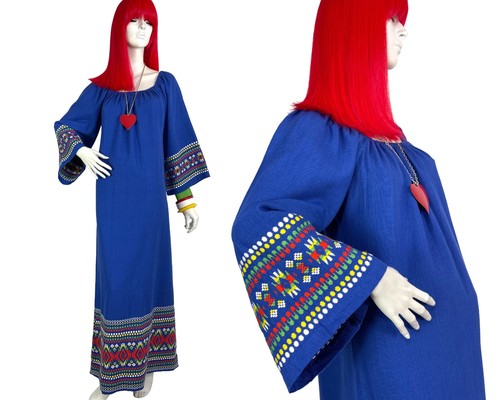 70er jahre vintage - jahre, blau