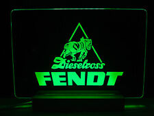 A221-4 Fendt Dieselross LED Schild Traktor Oldtimer Geschenk NEU Schlepper