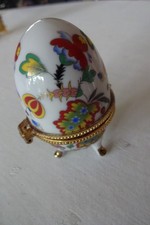 Schmuck Ei mit Emailmalerei