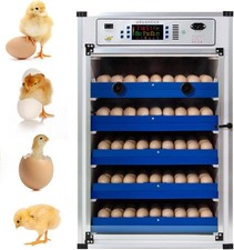 Vollautomatische Brutmaschine 204 Eier Inkubator Brutautomat Egg Incubator DE