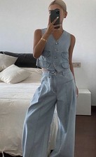 Jeans 2 Teiler Set Hose+ Weste