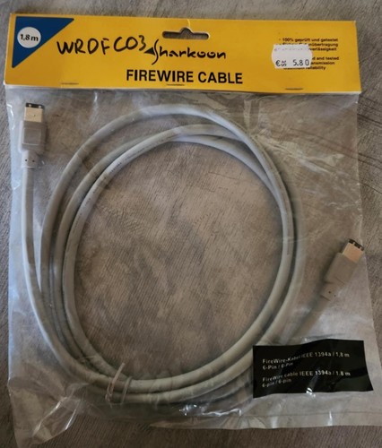 Firewire kabel sharkoon - kabel,