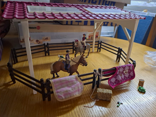 Schleich reithalle reitplatz - reithalle,