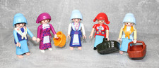 playmobil konvolut sammlung  magd frauen bäuerin zu nostalgie puppenhaus