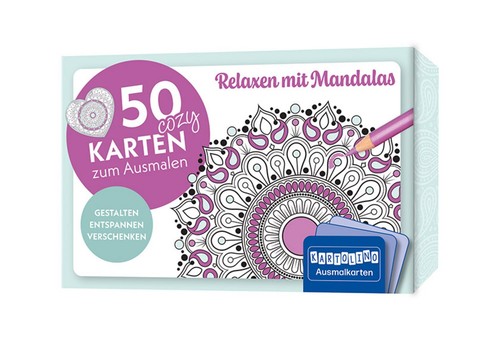 Cozy karten zum - karten, ausmalen