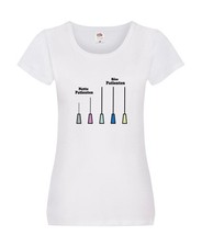 Nette und böse Patienten | Spritze | Nadel | Kanüle | Arzt Damen Shirt Weiß