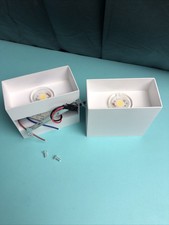 2x LED Wandleuchte  Innen COB Wandlampe Flur Strahler Licht Up Down 4/5/6/7 Watt