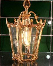 Original antik Laternenlampe