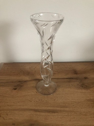 Alte bleikristall vase 27 7 - alte,