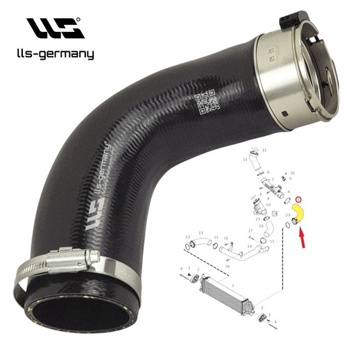 Turboschlauch für volvo xc90 - turboschlauch,