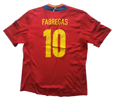 Adidas Cesc Fabregas Spanien 2012 Heim Home Trikot Jersey Shirt Spain rot XL