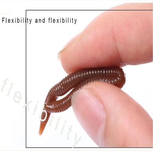 5cm regenwurm silikon - 30, 7,5cm