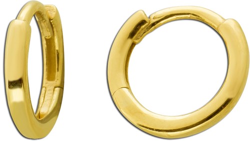 Piercing creolen 8mm gelbgold - creolen,