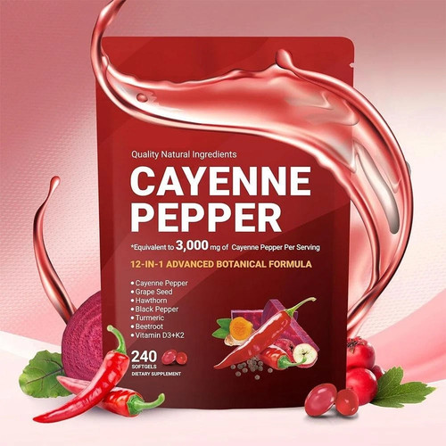 Cayennepfeffer weichkapseln - cayennepfeffer,