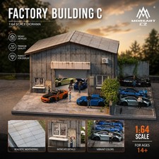 Diorama garage modell - de,