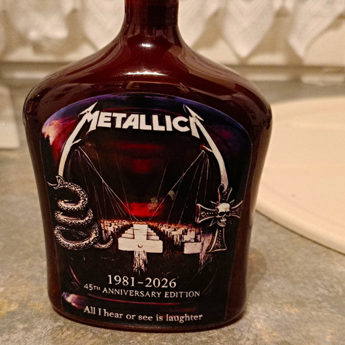 Metallica sammlerflasche 45th - metallica,