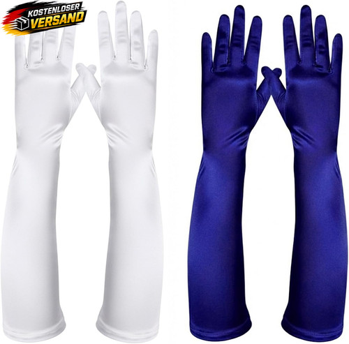 Lange damenhandschuhe 2er - damenhandschuhe, 2er-pack