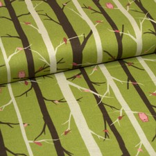 Patchwork Stoff - Bäume und