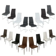 Esszimmerstuhl Freischwinger Küchenstühle 2/4/6/8 Stühle Essgruppe